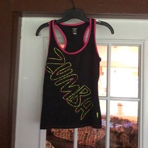Zumba racerback tank